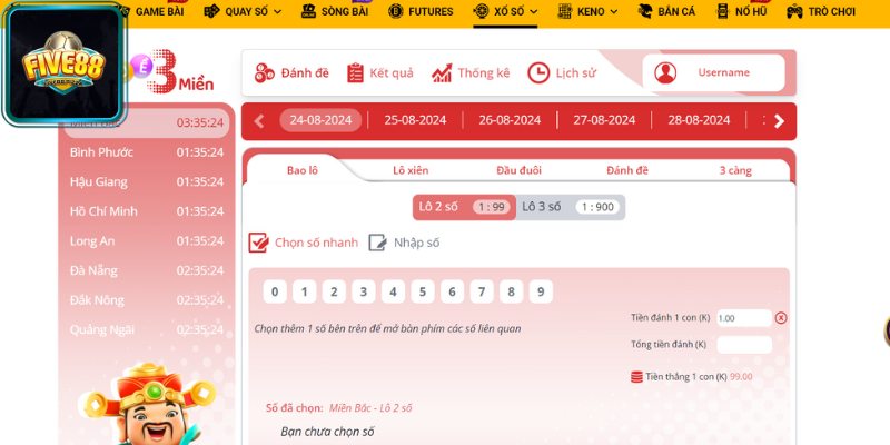 Lý do anh em nên chọn đánh đề online tại Five88